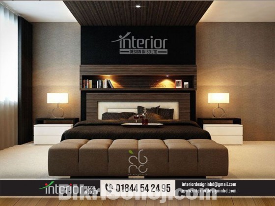 Flat Bedroom Interior Design in Bangladesh